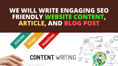 e Engaging SEO Friendly Website Content